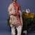 Nazm maroon kurta set