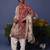 Nazm maroon kurta set