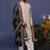 Faiz beige kurta set