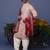 Khusro pink kurta set