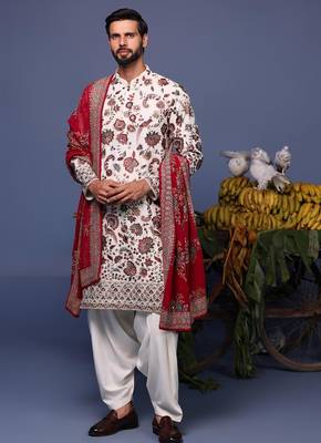 Noor ivory kurta set 1