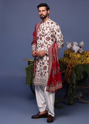 Noor ivory kurta set 2