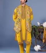 Gulistan haldi kurta 1 jacket set
