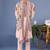 Abeer pink kurta 1 jacket set