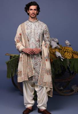 Falak Grey kurta set 1