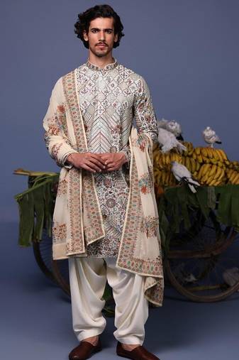 Falak Grey kurta set