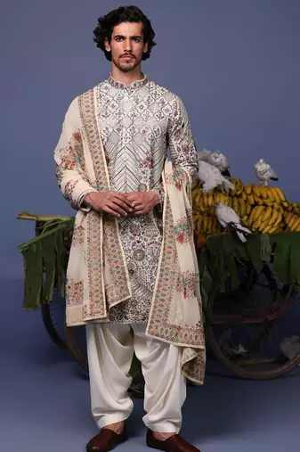 Falak Grey kurta set
