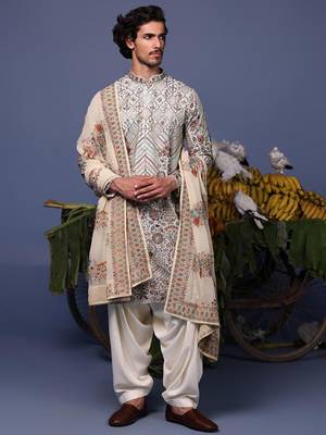 Falak Grey kurta set 2
