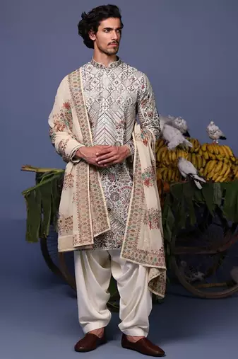 Falak Grey kurta set