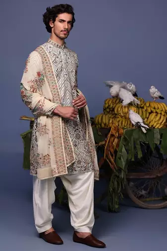 Falak Grey kurta set