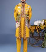 Musafir haldi kurta 1 jacket set