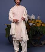 Riaz pink kurta set