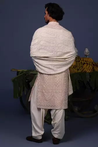 Riaz pink kurta set