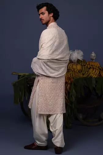 Riaz pink kurta set