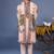 Ahad pink kurta 1 jacket set