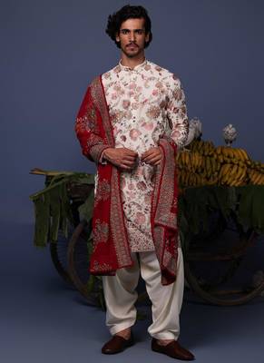 Rehan ivory kurta set 1