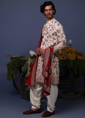 Rehan ivory kurta set 2