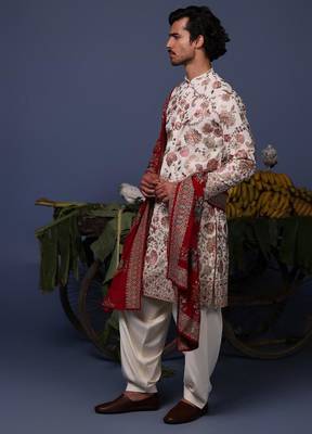 Rehan ivory kurta set 3