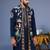 Maahir cocktail navy blue kurta 1 jacket set