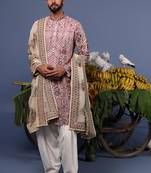 Tapish pink kurta set