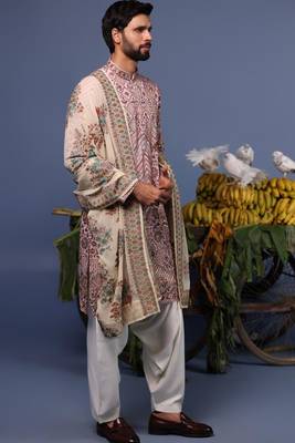 Tapish pink kurta set 5