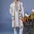 Farees cocktail blue kurta 1 jacket set