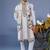 Farees cocktail blue kurta 1 jacket set