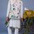 Farees cocktail blue kurta 1 jacket set