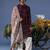 Gul wine kurta set