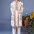 Kainaat ivory kurta 1 jacket set
