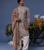 Ehaan sky Grey kurta set