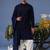Daniyaal navy blue kurta set