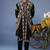 Zubir pichwai zari black kurta 1 jacket set