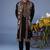 Dawar black kurta 1 jacket set