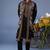 Dawar black kurta 1 jacket set