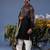 Siyah black kurta set
