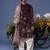 Kaif giraffe wine kurta set