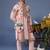 Jaadcocktail pink kurta 1 jacket set