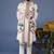 Jihan cocktail ivory kurta 1 jacket set