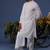 Hamza ivory kurta set