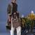 Kayan black kurta set