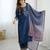 Women's Gorgeous Chanderi Silk Embroidery Straight Kurta with Pant and Dupatta Set