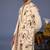 Faiq macaw cream kurta 1 jacket set