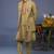 Firas macaw mehndi kurta 1 jacket set