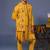 Fizan macaw haldi kurta 1 jacket set