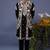 Talha pichwai resham black kurta 1 jacket set