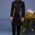 Taimoor black kurta 1 jacket set