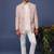 Idrees kashmiri Beige coloured jodhpuri set