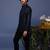 Kush navy blue jodhpuri set