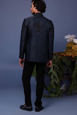 Kush navy blue jodhpuri set 5